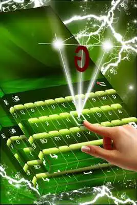 Play Dark Green Keyboard Theme