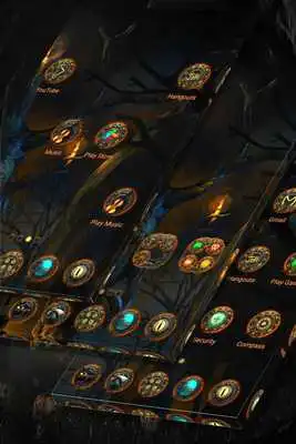 Play Dark Halloween Launcher Theme