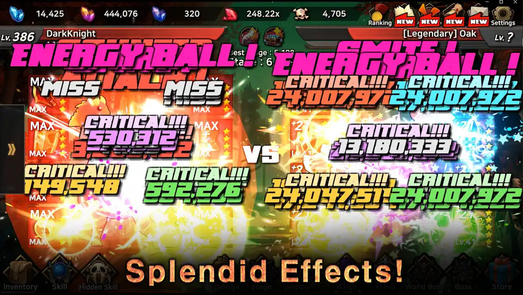 Play Dark Knight : Idle RPG game as an online game Dark Knight : Idle RPG game with UptoPlay