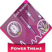 Free play online Dark lavander Poweramp Skin APK