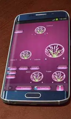 Play Dark lavander Poweramp Skin