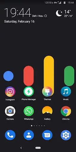 Play Dark Material Design 2 EMUI 5.X-8.X Theme  and enjoy Dark Material Design 2 EMUI 5.X-8.X Theme with UptoPlay