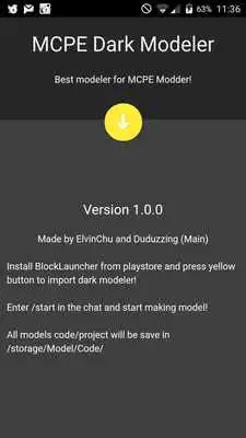 Play Dark Modeler for MCPE