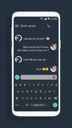 Play Dark Mode Messaging  and enjoy Dark Mode Messaging with UptoPlay