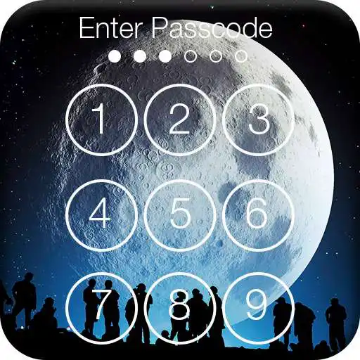 Free play online Dark Moon Night PIN Lock APK