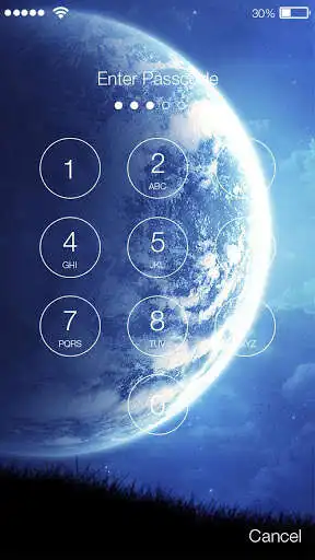 Play Dark Moon Night PIN Lock