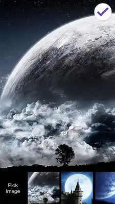 Play Dark Moon Night PIN Lock