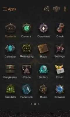 Play Darkness GO Launcher Theme