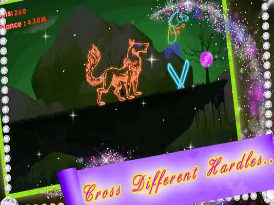 Play Darkness Night Run  Jump