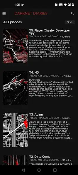 Play Darknet Diaries - Podcast  and enjoy Darknet Diaries - Podcast with UptoPlay