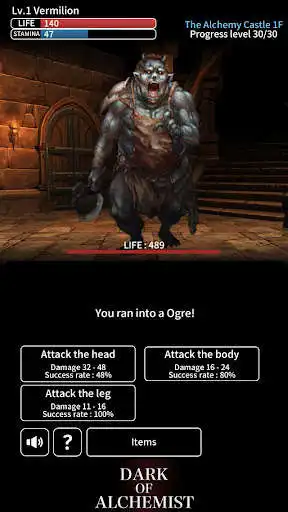 Play Dark of Alchemist - Dungeon Crawler RPG