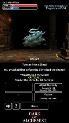 Play Dark of Alchemist - Dungeon Crawler RPG