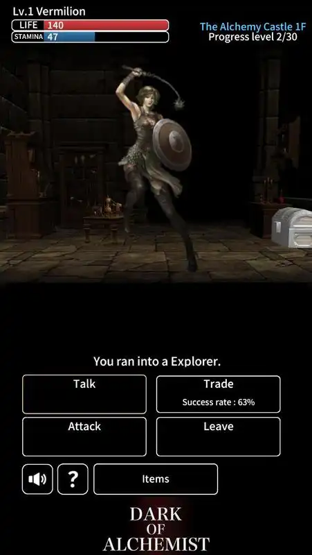 Play Dark of Alchemist - Dungeon Crawler RPG