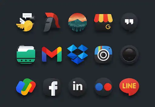 Play Darko - Icon Pack  and enjoy Darko - Icon Pack with UptoPlay