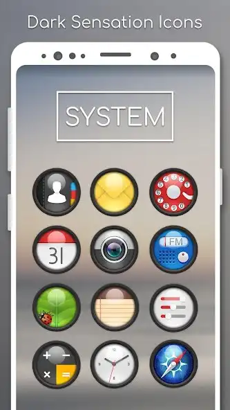 Play Dark Sensation Icon Pack as an online game Dark Sensation Icon Pack with UptoPlay
