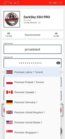 Play DarkSky SSH PRO as an online game DarkSky SSH PRO with UptoPlay