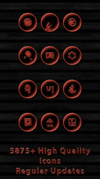 Play Dark Space Rusted Orange Icons as an online game Dark Space Rusted Orange Icons with UptoPlay