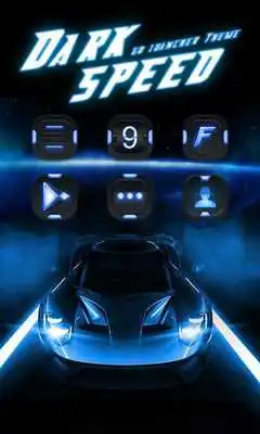Play Dark Speed GO Luancher Theme