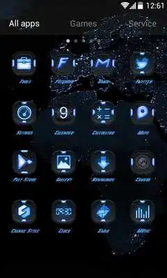 Play Dark Speed GO Luancher Theme