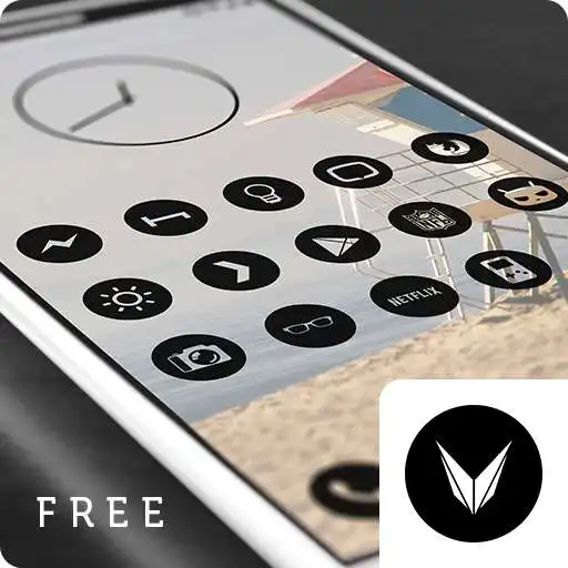 Free play online Dark Void - Black Circle Icons (Free Version) APK Free play online Dark Void - Black Circle Icons (Free Version) APK