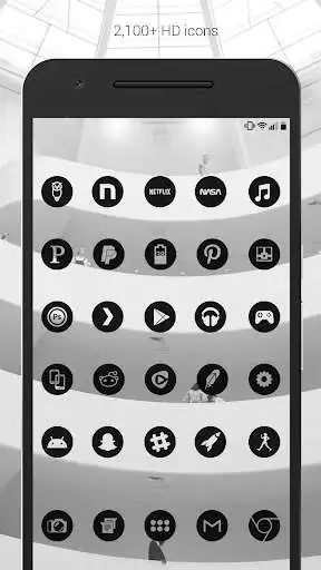 Play Dark Void - Black Circle Icons (Free Version)