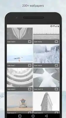 Play Dark Void - Black Circle Icons (Free Version)