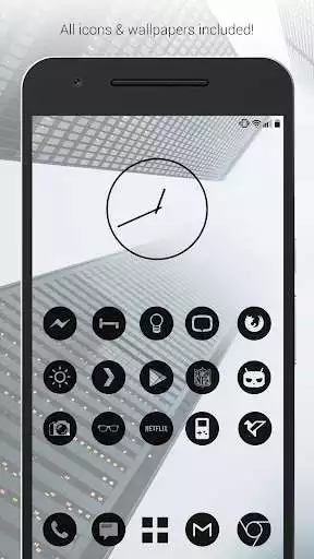 Play Dark Void - Black Circle Icons  and enjoy Dark Void - Black Circle Icons with UptoPlay