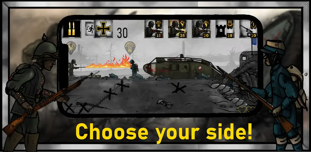 Play Dark: Western Front (WW1) as an online game Dark: Western Front (WW1) with UptoPlay