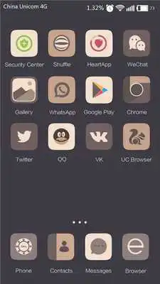 Play Dark woods Hola Launcher Theme