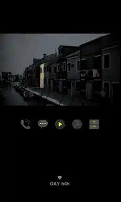 Play DarkYellow LINE Launcher theme