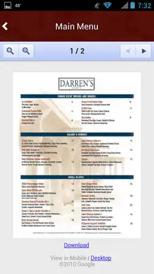 Play Darrens Restaurant