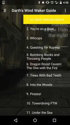 Play Darths Marvy Wind Waker Guide