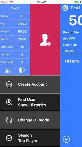 Play Darts core01(Steel Darts 501) as an online game Darts core01(Steel Darts 501) with UptoPlay
