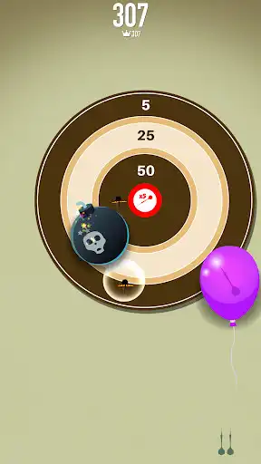 Play Darts FRVR - Master of the Dartboard as an online game Darts FRVR - Master of the Dartboard with UptoPlay