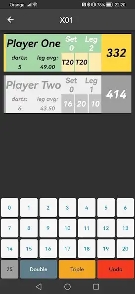 Play Darts Scoreboard and Stats  and enjoy Darts Scoreboard and Stats with UptoPlay