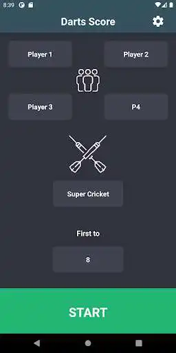 Play Darts Score Easy scoreboard  and enjoy Darts Score Easy scoreboard with UptoPlay