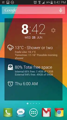 Play APK DashClock Disk Space Extension  and enjoy DashClock Disk Space Extension with UptoPlay net.nurik.roman.dashclock</b><br><br><br>Currently this extension is only available in English.  If you can assist with translating it into other languages then I