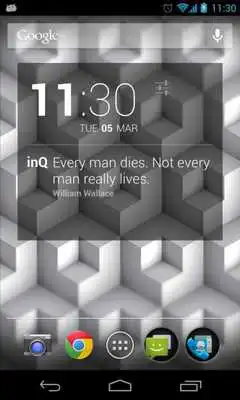 Play Dashclock InQuotes Extension