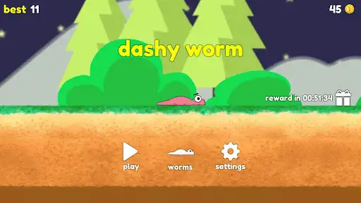 Play Dashy Worm  and enjoy Dashy Worm with UptoPlay
