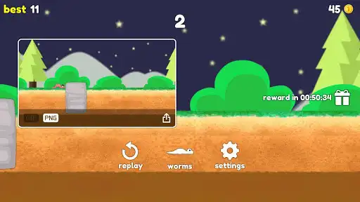 Play Dashy Worm as an online game Dashy Worm with UptoPlay