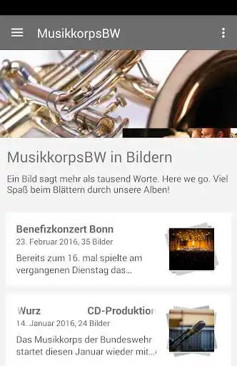 Play Das Musikkorps der Bundeswehr  and enjoy Das Musikkorps der Bundeswehr with UptoPlay