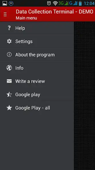 Play Data Collection Terminal as an online game Data Collection Terminal with UptoPlay