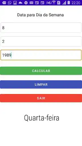 Play Data para Dia da Semana as an online game Data para Dia da Semana with UptoPlay
