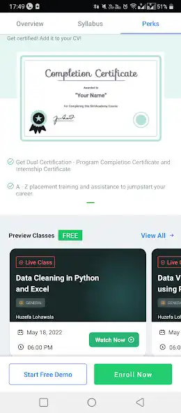 Play Data Science Course as an online game Data Science Course with UptoPlay