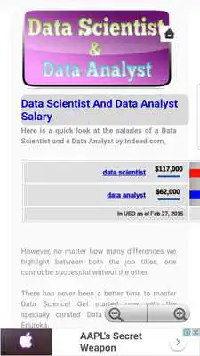 Play Data Scientist VS Data Analyst