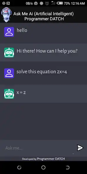 Play DATCH Ai - Ask Me Robot as an online game DATCH Ai - Ask Me Robot with UptoPlay