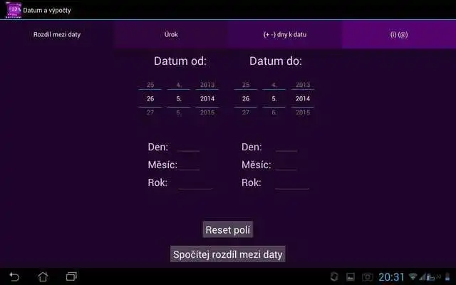 Play Date and calculations