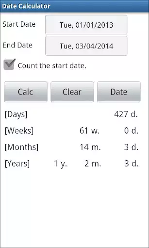 Play Date Calculator as an online game Date Calculator with UptoPlay