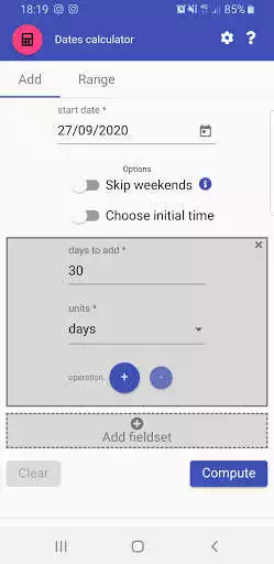 Play Dates Calculator