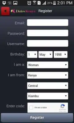 Play Dates Kenya as an online game Dates Kenya with UptoPlay